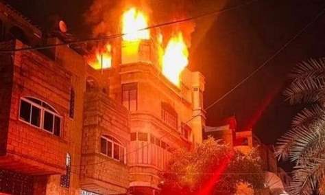 الجهاد تنعي شهداء حريق مخيم جباليا شمال قطاع غزة