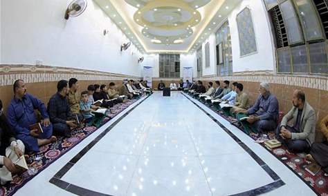 المجمع العلميّ ينظّم جلسةً قرآنية تعليمية في قضاء الهندية