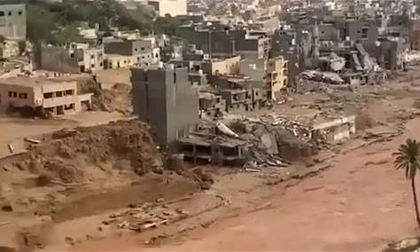 &quot;مناطق منكوبة&quot;.. ليبيا تتوقع ارتفاع عدد وفيات الإعصار إلى 10 آلاف