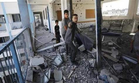 شهداء وجرحى بقصف إسرائيلي على مدرسة &quot;للأونروا&quot; غرب غزة