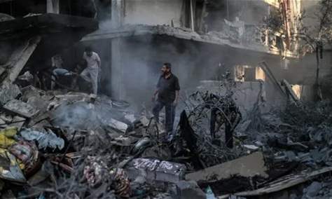 قصف مكثف على خان يونس جنوب قطاع غزة
