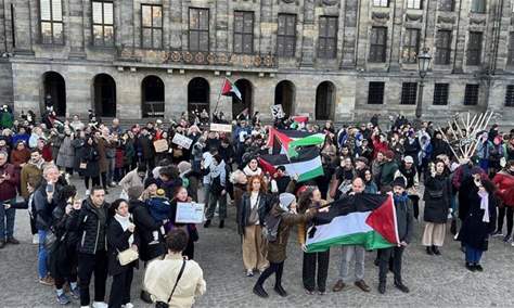 هولندا: اعتصام لموظفين حكوميين للمطالبة بوقف النار في غزة