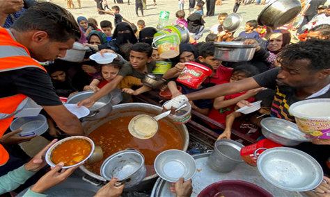 رفض «إسرائيل» تزويد القطاع بالغذاء جريمة حرب