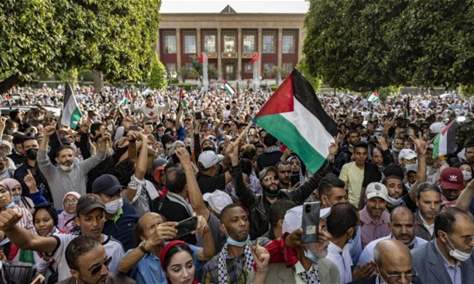 وقفة في المغرب للمطالبة بإدخال المساعدات الإنسانية إلى غزة