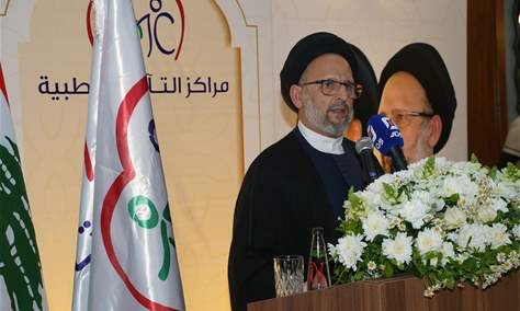 سماحة العلامة السيد علي فضل الله رعى إفطار مراكز التآخي الطبية في صيدا