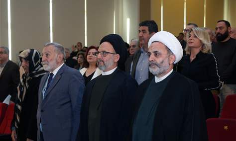 العلامة السيد علي فضل الله ألقى كلمة في احتفال عيد البشارة في مركز لقاء