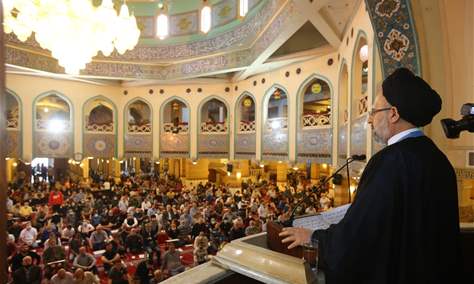 العلامة فضل الله في خطبة الجمعة: على الدّولة اللبنانيّة القيام بدوزرها لإيقاف عدوان الإحتلال