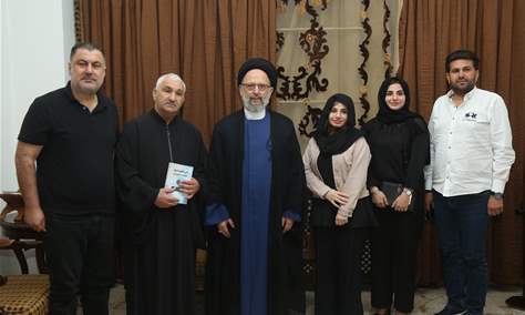 العلامة فضل الله استقبل الأب نصرالله على رأس وفد: نتمسك بلبنان الرسالة الذي يمثل نقيضا لكيان العدو