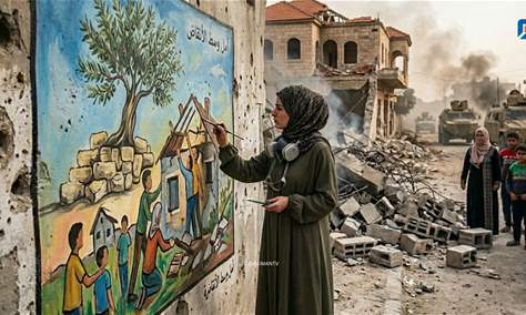 الفن في الحروب: علاجٌ للروح ورسالة صمود