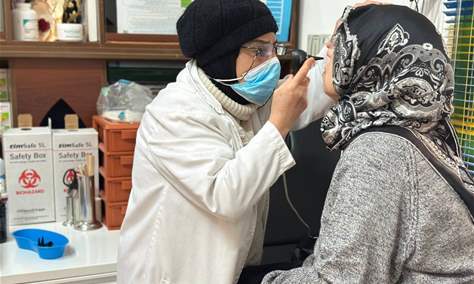 مركز دوحة المبرّات يواصل تقديم خدماته الصحية للنازحين
