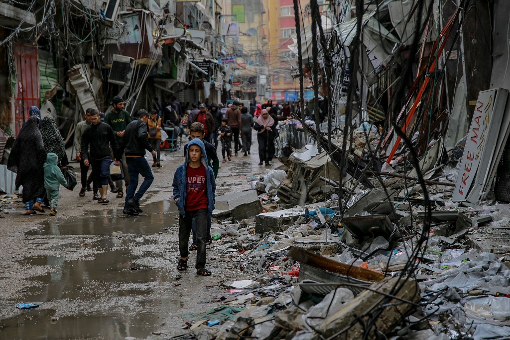 سكان غزة يعيشون وسط 39 مليون طن من الأنقاض، الدمار في غزة
