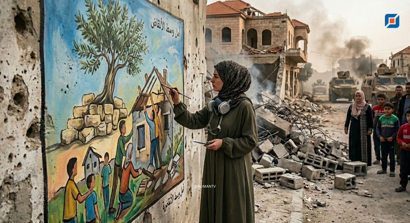 الفن في الحروب بين علاج ورسالة صمود 